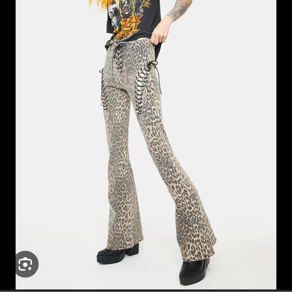 Edikted pants leopard